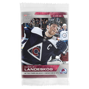 2021-22 Topps NOW  #310- Gabriel Landeskog 2 (1 of 126)