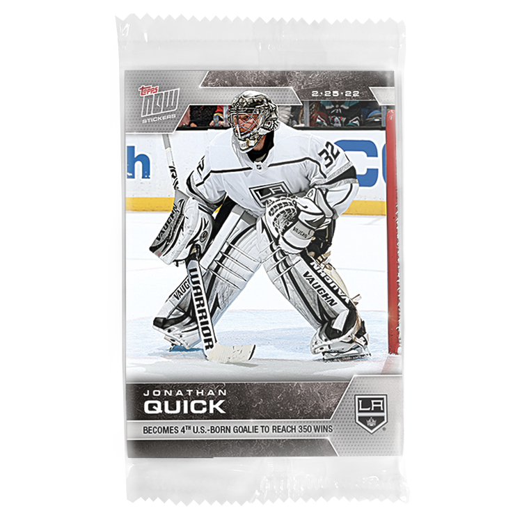 2021-22 Topps NOW #311- Jonathan Quick (1 of 181)