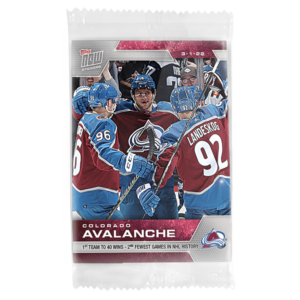 2021-22 Topps NOW  #317- Colorado Avalanche 3 (1 of 136)
