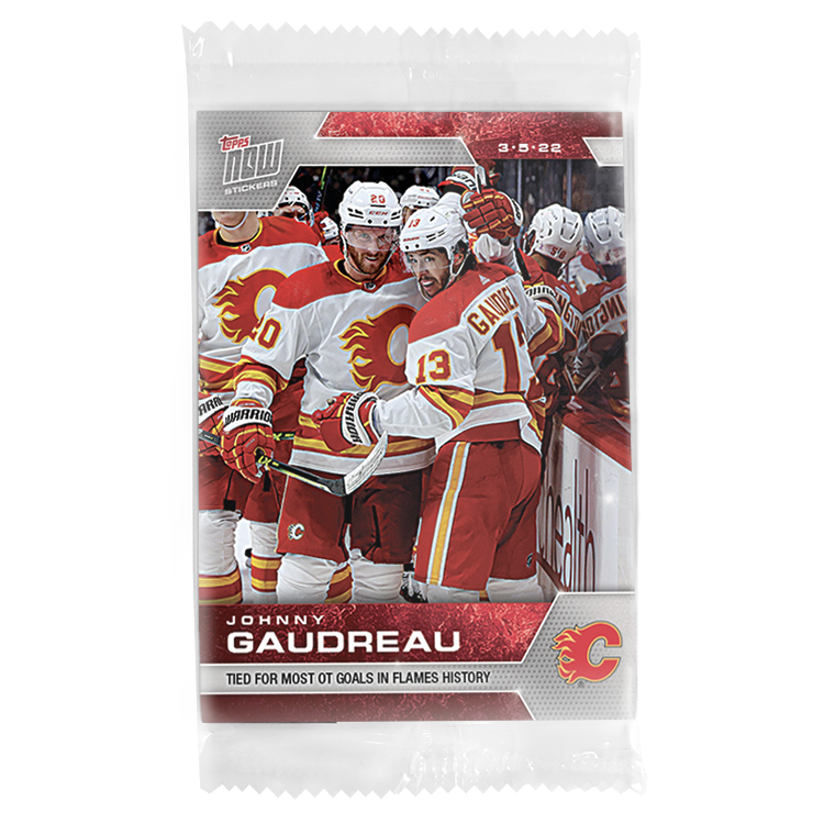 2021-22 Topps NOW #321- Johnny Gaudreau 2 (1 of 99)