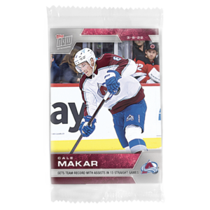 2021-22 Topps NOW  #329- Cale Makar 7 (1 of 189)