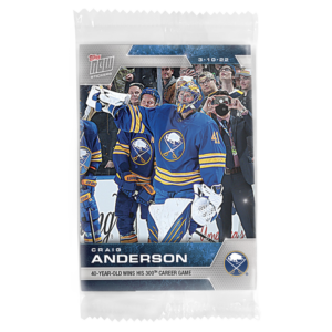 2021-22 Topps NOW  #332- Craig Anderson (1 of 159)
