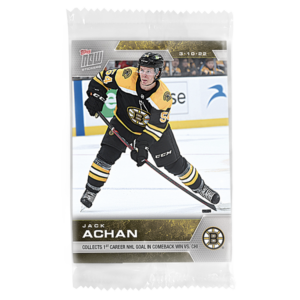 2021-22 Topps NOW  #333- Jack Ahcan (1 of 154)