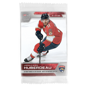 2021-22 Topps NOW  #334- Jonathan Huberdeau 4 (1 of 114)