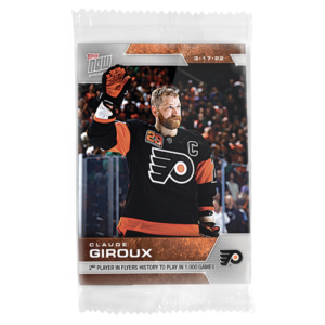 2021-22 Topps NOW  #344- Claude Giroux 5 (1 of 277)