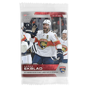 2021-22 Topps NOW  #345- Aaron Ekblad (1 of 107)