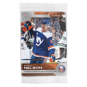2021-22 Topps NOW  #347- Brock Nelson 2 (1 of 115)