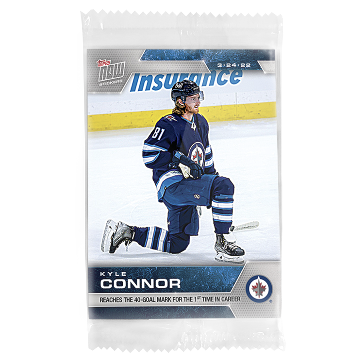 2021-22 Topps NOW #355- Kyle Connor 2 (1 of 110)