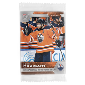 2021-22 Topps NOW  #356- Leon Draisaitl 5 (1 of 165)