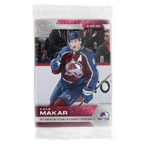 2021-22 Topps NOW  #358- Cale Makar 8 (1 of 166)