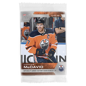 2021-22 Topps NOW  #365- Connor McDavid 11 (1 of 351)