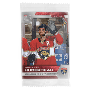 2021-22 Topps NOW #368- Jonathan Huberdeau 5 (1 of 96)