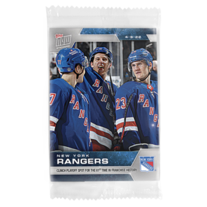 2021-22 Topps NOW  #384- New York Rangers (1 of 173)