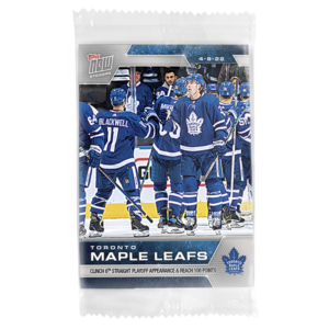 2021-22 Topps NOW  #385- Toronto Maple Leafs 2 (1 of 118)