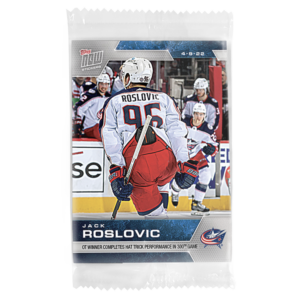 2021-22 Topps NOW  #388- Jack Roslovic (1 of 123)