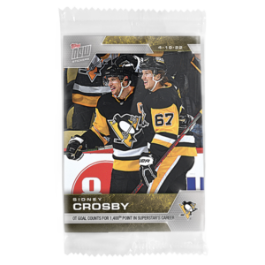 2021-22 Topps NOW  #390- Sidney Crosby 8 (1 of 208)