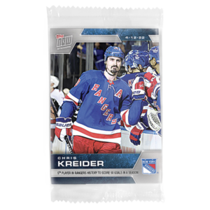 2021-22 Topps NOW  #393- Chris Kreider 6 (1 of 178)