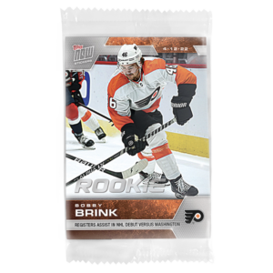 2021-22 Topps NOW  #394- Bobby Brink (1 of 448)