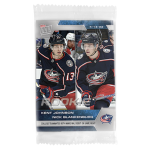 2021-22 Topps NOW  #396- Kent Johnson / Nick Blankenburg (1 of 553)