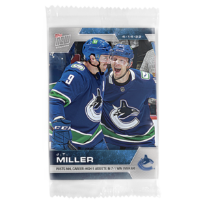 2021-22 Topps NOW  #401- J.T. Miller 2 (1 of 103)