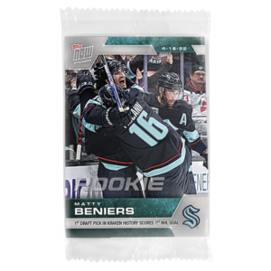 2021-22 Topps NOW  #409- Matty Berniers (1 of 1696)