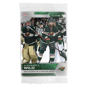 2021-22 Topps NOW  #411- Minnesota Wild (1 of 126)