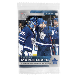 2021-22 Topps NOW  #412- Toronto Maple Leafs 3 (1 of 121)