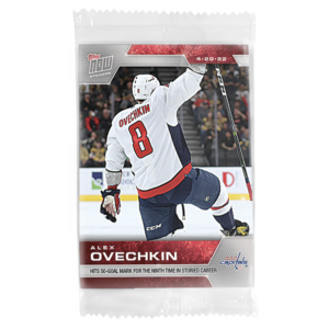 2021-22 Topps NOW  #416- Alexander Ovechkin 19 (1 of 306)