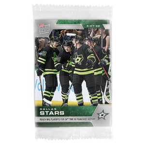 2021-22 Topps NOW  #436- Dallas Stars (1 of 150)