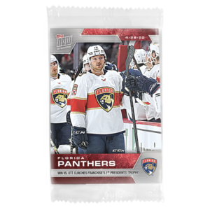 2021-22 Topps NOW  #438- Florida Panthers 5 (1 of 145)