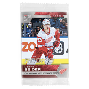 2021-22 Topps NOW  #443- Moritz Seider 4 (1 of 686)