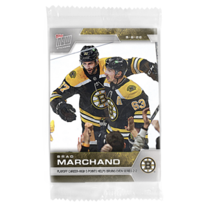 2021-22 Topps NOW  #458- Brad Marchand 7 (1 of 127)