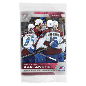 2021-22 Topps NOW  #462- Colorado Avalanche 5 (1 of 102)