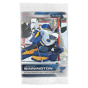 2021-22 Topps NOW  #465- Jordan Binnington (1 of 142)