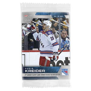 2021-22 Topps NOW  #470- Chris Kreider 8 (1 of 161)