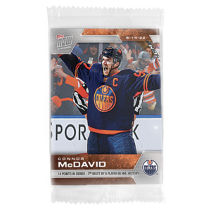 2021-22 Topps NOW  #478- Connor McDavid 14 (1 of 341)