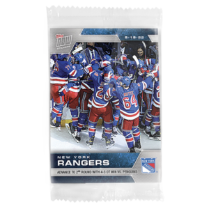 2021-22 Topps NOW  #481- New York Rangers 2 (1 of 221)