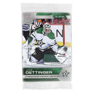 2021-22 Topps NOW  #482- Jake Oettinger *Rookie will be in 2022-23 Regular Topps (1 of 136)