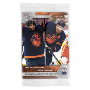 2021-22 Topps NOW  #494- Evander Kane 2 / Leon Draisaitl 7 (1 of 111)