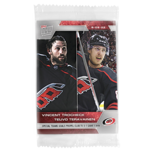 2021-22 Topps NOW  #501- Vincent Trocheck / Teuvo Teravainen (1 of 91)