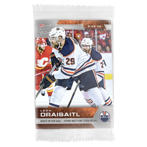 2021-22 Topps NOW  #502- Leon Draisaitl 8 (1 of 141)