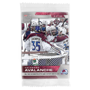 2021-22 Topps NOW  #506- Colorado Avalanche 6 (1 of 118)