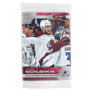 2021-22 Topps NOW  #515- Valeri Nichushkin (1 of 102)