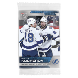 2021-22 Topps NOW  #527- Nikita Kucherov 4 (1 of 124)