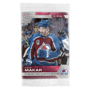 2021-22 Topps NOW  #529- Cale Makar 14 (1 of 211)