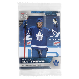 2021-22 Topps NOW  #535- Auston Matthews 22 (1 of 181)