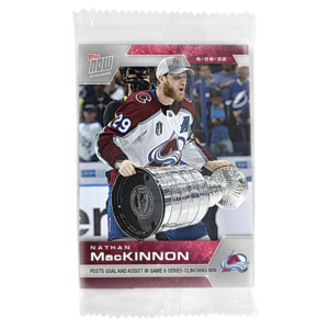 2021-22 Topps NOW  #540- Nathan MacKinnon 3 (1 of 304)