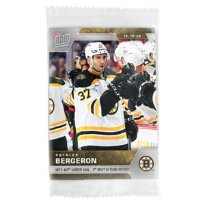 2022-23 TOPPS NOW  #17- Patrice Bergeron (1 of 151)