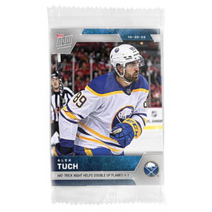 2022-23 TOPPS NOW  #21- Alex Tuch (1 of 141)