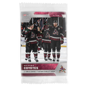 2022-23 TOPPS NOW  #42- Arizona Coyotes (1 of 83)